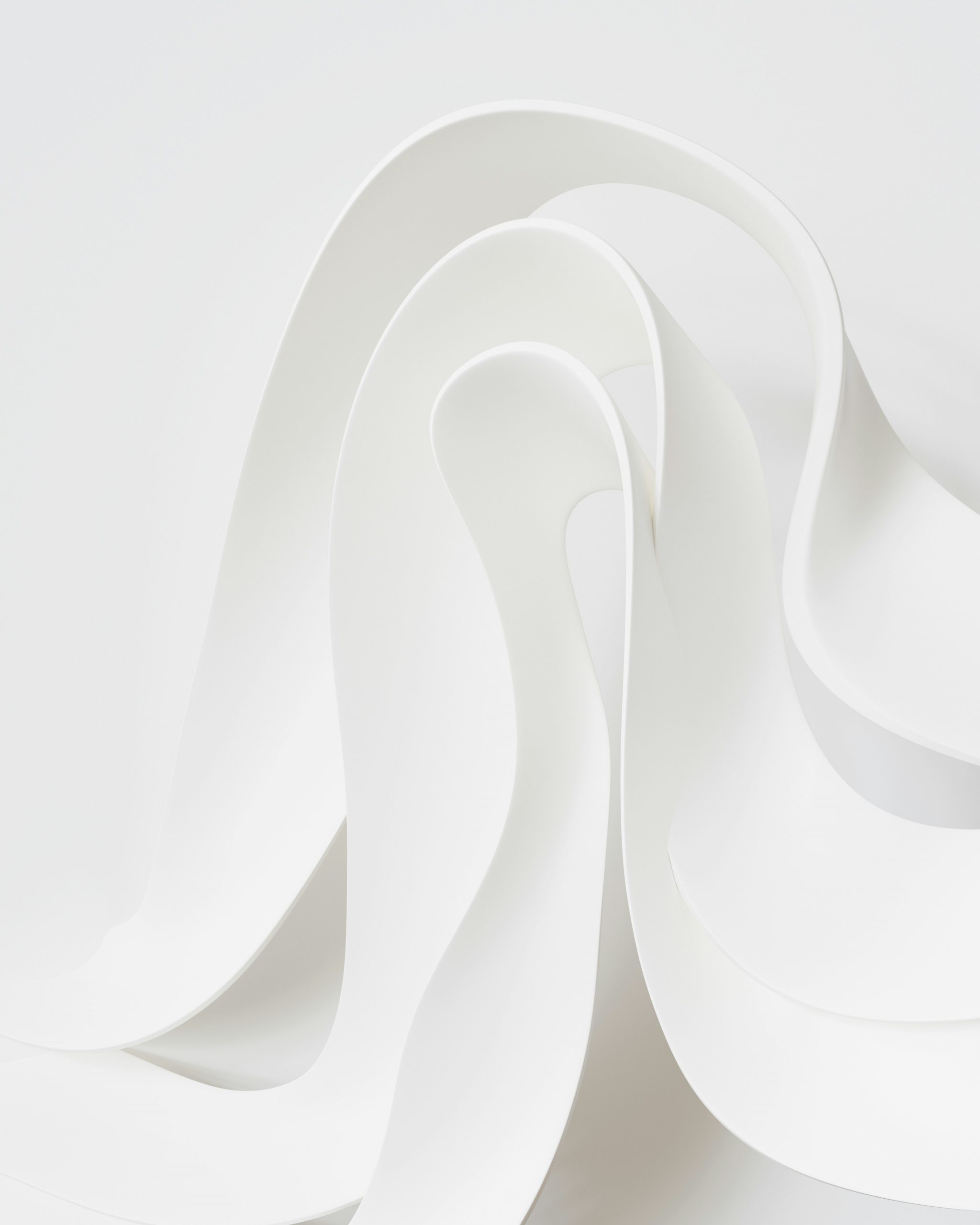 a close up of a white ribbon. Image by Bharath Kumar on Unsplash a close up of a white ribbon on a white background