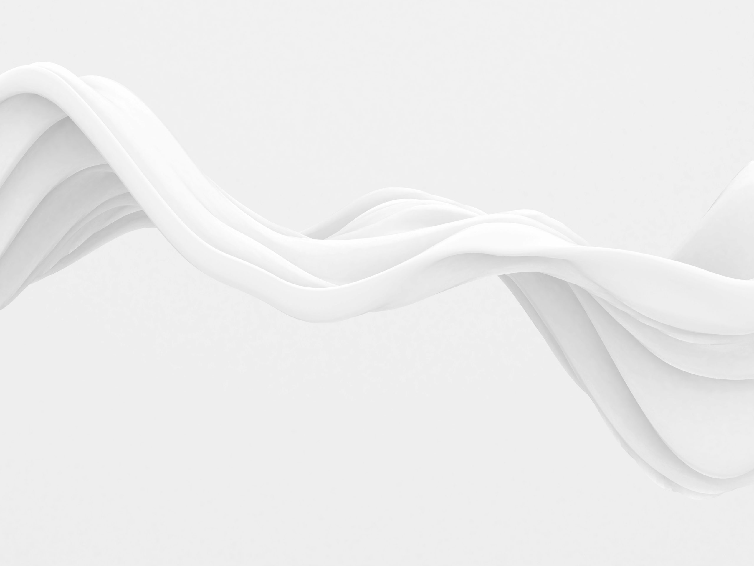 White abstract liquid wavy background. Image by Getty Images on Unsplash White abstract liquid wavy background. 3d render illustration